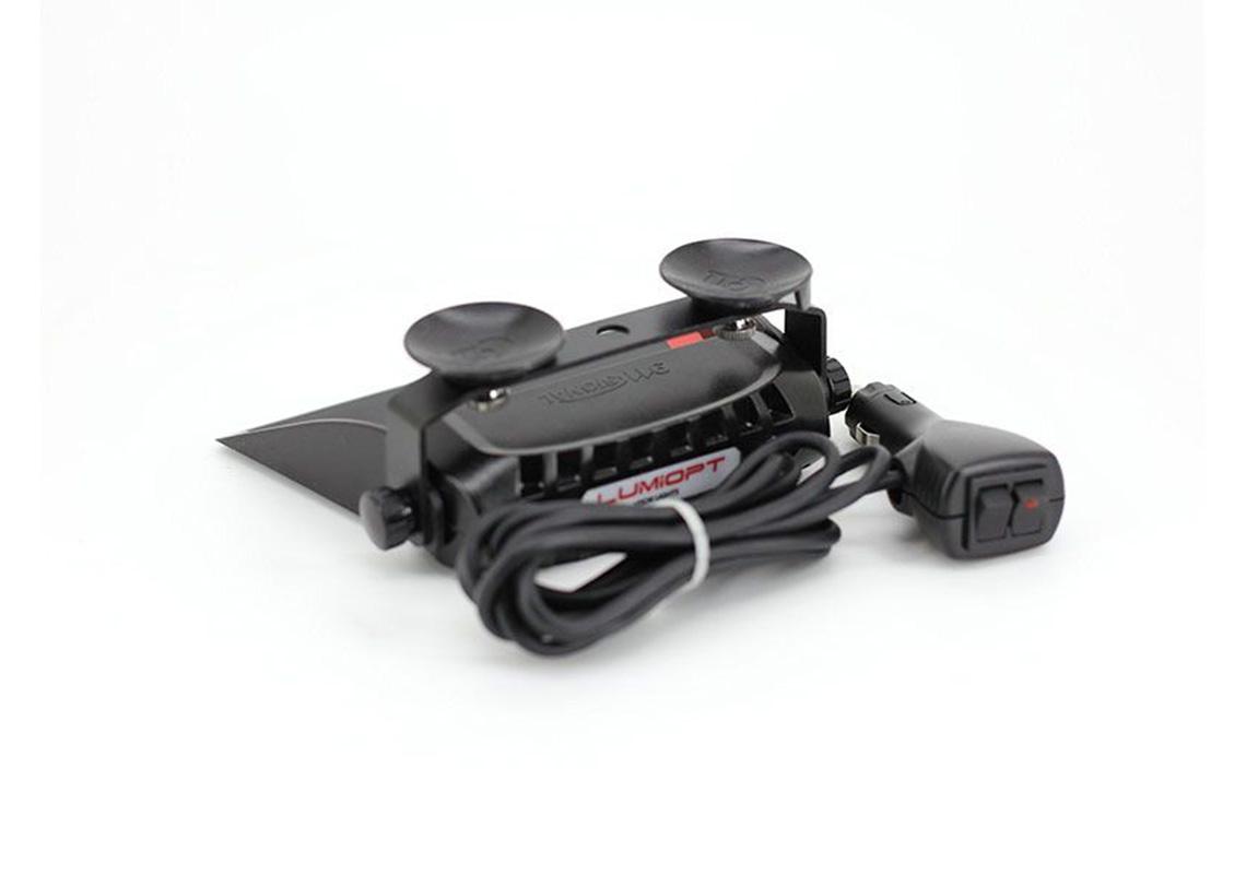 LUCE FLASH BLU PER PARABREZZA - 9 LED - 10-33V